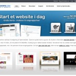 Gratis hjemmeside